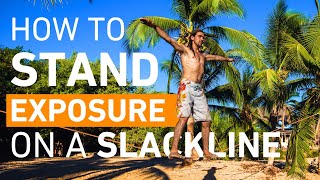 Slackline Beginners Tutorial #2: How to STAND SIDEWAYS on the slackline [EXPOSURE]