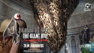 Welcome to my Resident Evil 4 Gameplay Walk-through. The Giant Hive. Unclog The Clock Tower Scene.