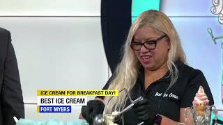 ABC7 GUEST SEGMENT BEST ICE CREAM: NATIONAL ICE CREAM FOR BREAKFAST DAY