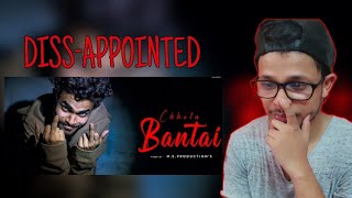 CHHOTA BANTAI || DISS TO YOUNG GALIB || AD ROCK PROD. BY STARK SINGH