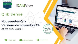 Altiview - Nouveautés Qlik mai et novembre 2024