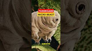 Tardigrades Can Survive in Space! 😱 #facts #animals #didyouknow