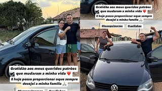 ADRIANA PRESENTEIA SEU FILHO COM UM CARRO😲👏👏