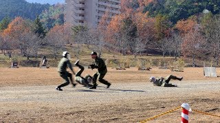 2017 福知山駐屯地 記念行事 格闘訓練展示