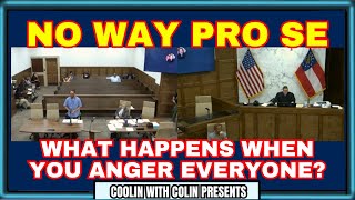 No Way Pro Se - Defendant Fires Everyone And Then Yells At Court Staff