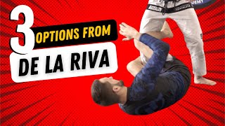 Submissions from the De La Riva Guard in NoGi - Brazilian Jiujitsu