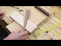 make a rebate plane rabbet plane with a chisel