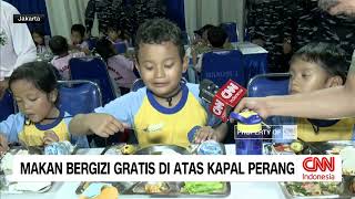 Makan Bergizi Gratis di Atas Kapal Perang