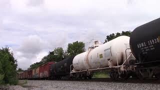 NS #1035 with KCS AC44 and great crew leads NS 171 through Somerset, KY