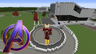 The new Avengers Facility in Minecraft
