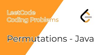 Permutations leetcode java - Leetcode 46 Permutations