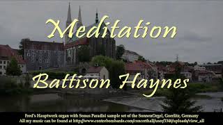 Meditation, Battison Haynes