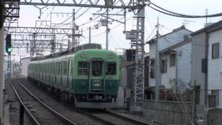 【京阪電鉄】2600系2601F%普通出町柳行@東福寺('11/11)-1{Keihan2600@Tofukuji}