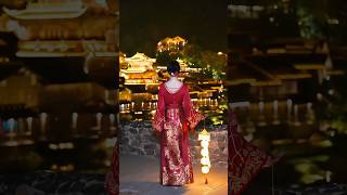 Beautiful Hanfu Red Dress China Holiday ##douyin #chinafashion #traditional #hanfu