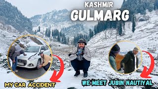 Gulmarg Me Hamari Car Accident Ho gyii🥶 | Gandola Ride Phase 2 ❄️| snow fall