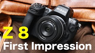 Nikon Z 8　ファースト インプレッション!! Z 9のDNAを引き継いだZ 8の実力はいかに！