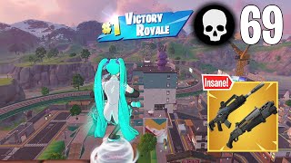 69 Elimination Solo Vs Squads Wins Gameplay (Fortnite Chapter 6 Season 1 PS4 Controller)