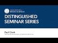 Distinguished Seminar: Paul Cisek