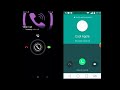 Viber & WhatsApp Android Screen Recorder/ Incoming call