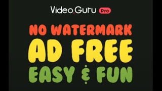Video Guru Pro - Video Maker for YouTube - 2020 Long Tutorial - Edit Videos on your Phone - English