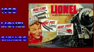 Lionel 1950 Catalog....This is Awesome!!!!