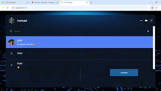Web Based Chat Application Using Firebase