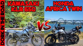 Kawasaki KLR 650 vs Honda Africa Twin (From a Guy Who Owns Both)