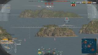 [World of Warships / 월드 오브 워쉽] 에밀 베르탱(Émile Bertin)의 3가지 방법의 3연속 킬(3 ways of 3 kills)