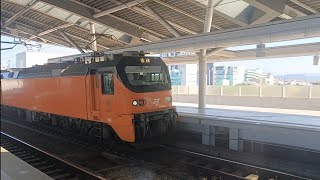 ［121］次E500自強號列車長熱情鳴笛回應！[3158次] EMU500區間車進站！