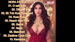 Best of Nora Fatehi 2023 | Jukebox Non Stop | Top Hindi Bollywood Hit Songs | Music Hitbox