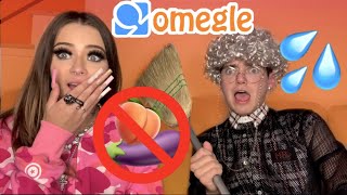 TROLLING People On Omegle With My GRANDMA !! *FUNNY*