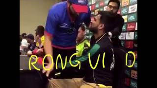 Shahid Afridi Gone Crazy with Shoaib Malik in Press conference PSL 2018  Match Live Streaming