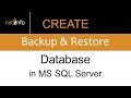 Create Backup and Restore SQL Server Database | The Data Spot | By Shahid Mahmood