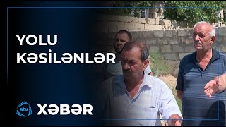 Sahil qəsəbəsində sakinlərin yolunu kim kəsib?