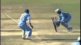 Funny run out in cricket history
