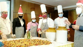 Daspalla hotel Cake mixing