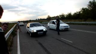 Lada 2108 turbo vs Lada Kalina turbo