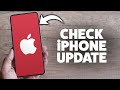 How To Check For A Software Update On iPhone 2026 (Step-By-Step Tutorial)