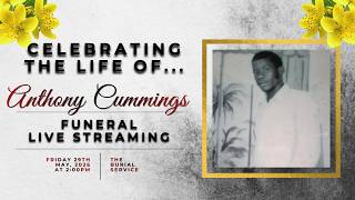 THE BURIAL SERVICE of Anthony Cummings.