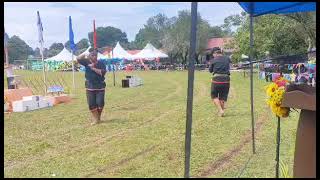 persembahan silat dari persatuan seni silat sekebun(anok buoh Abe Mey)