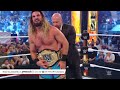 triple h crowns seth rollins as world heavyweight champion wwe night of champions highlights