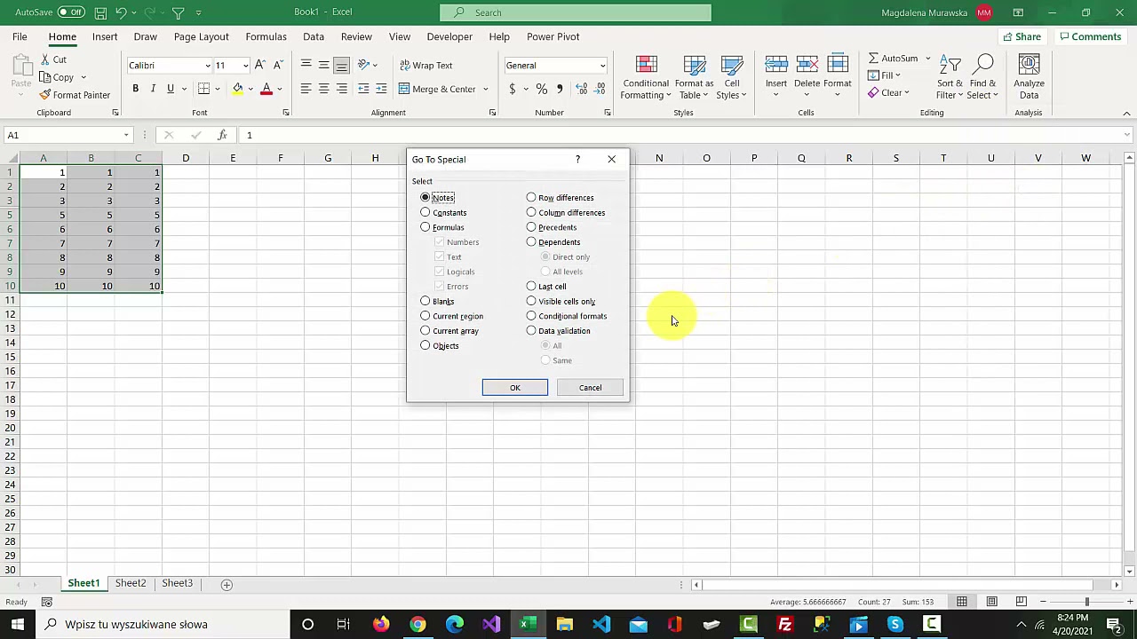 How To Select All Visible Cells In Excel Vba - Templates Sample Printables