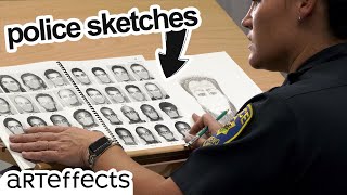 This is how they make police witness sketches | Police Composite Sketching - ARTEFFECTS