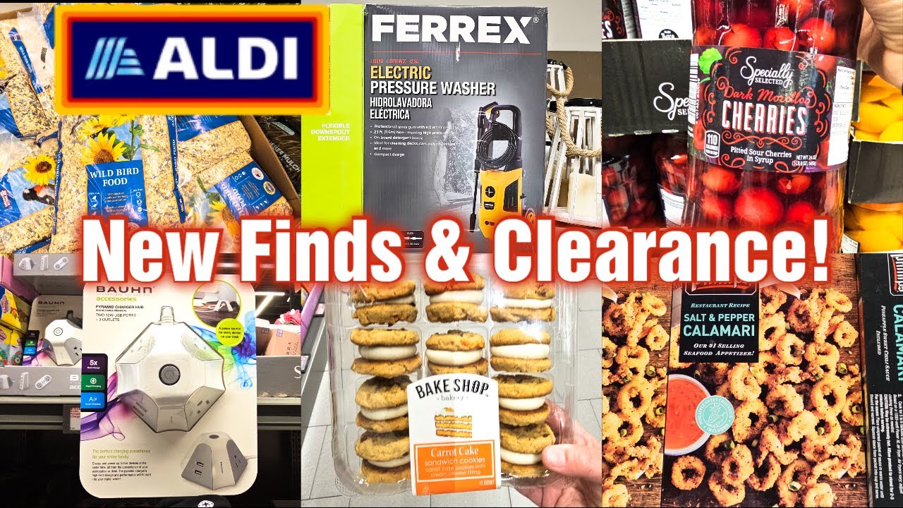 Aldi New Finds Clearance Youtube