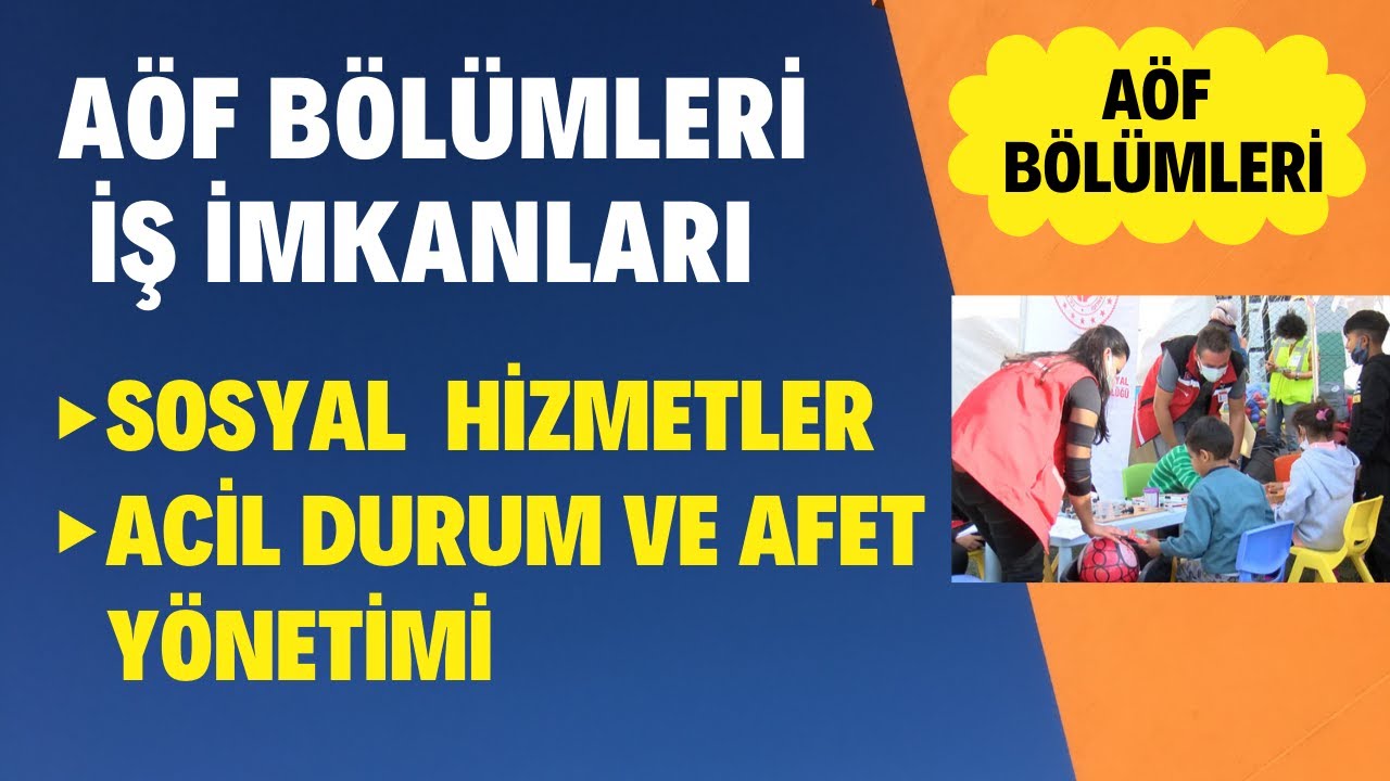 Sosyal Hizmetler 2 Yıllık Ne Iş Yapar