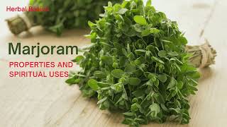 Herb Basics 101 -  Marjoram