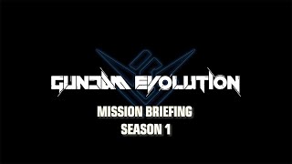 GUNDAM EVOLUTION – Mission Briefing - Season 1 \u0026 Release Date