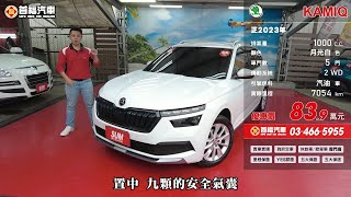 2023 SKODA KAMIQ 1 0T 月光白 【售出】