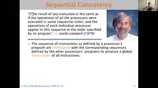 Lecture 18: Synchronization without Locks