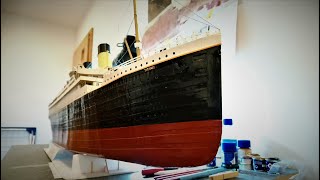 Cardboard Titanic 1/200